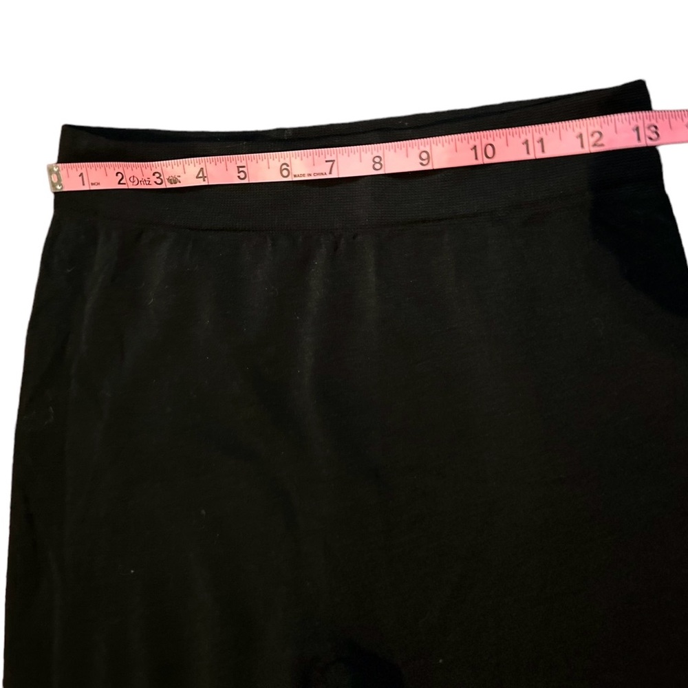 S/M stretchy, black Nautica leggings, with warm fuzzy lining! - Picture 5 of 7